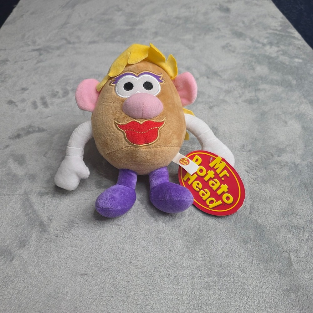 2024 Toy Factory Mrs Potato Head 8" Plush New With Tags  NWT